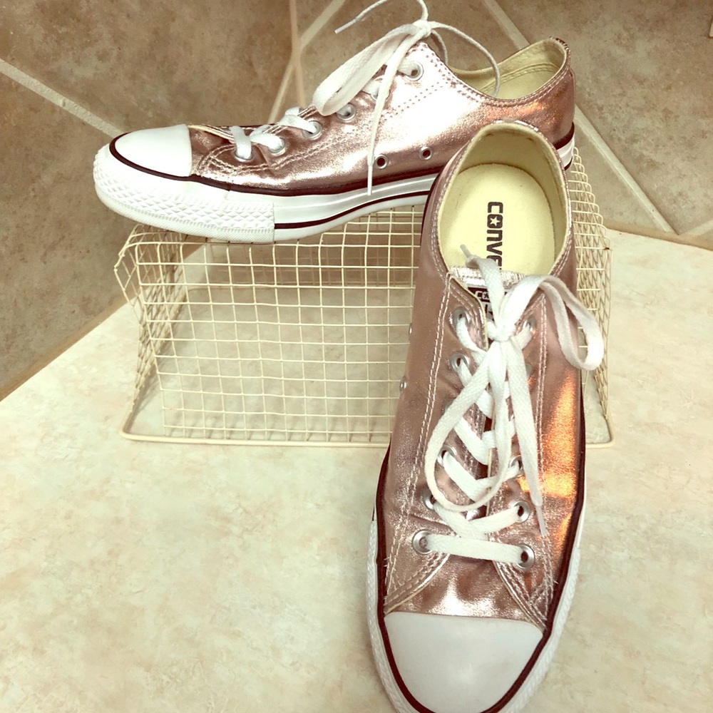 Rose Gold Converse